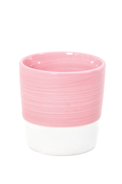 Tasse à thé en céramique rose