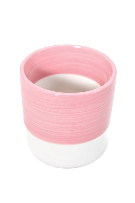 Tasse à thé en céramique rose