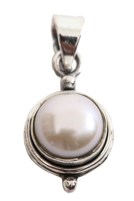 Perle pendentif en argent