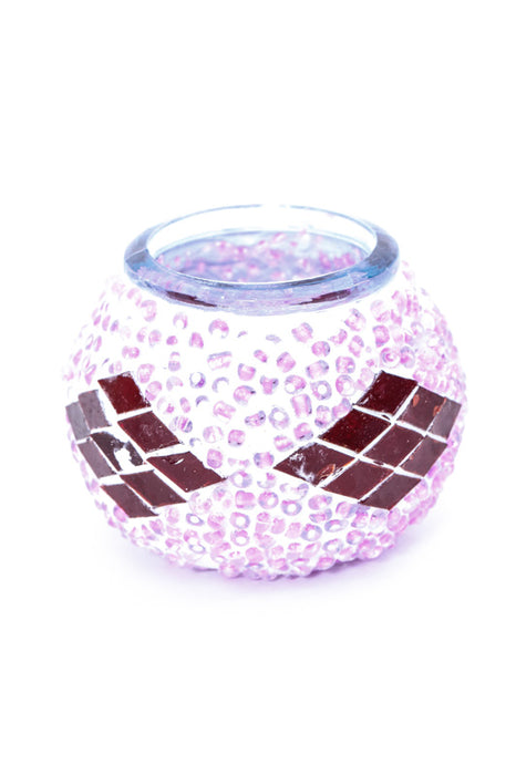 Mosaikwindlicht pink 7 cm