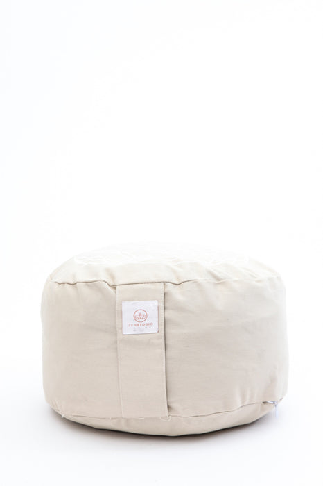 Meditation cushion flower of life beige 30 x 30 x 15 cm
