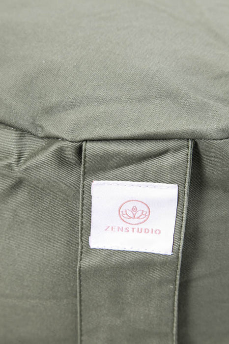Meditationskissen khaki 30 x 30 x 15 cm