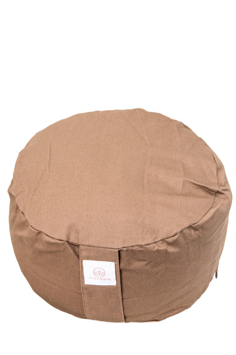 Meditation cushion brown 30 x 30 x 15 cm
