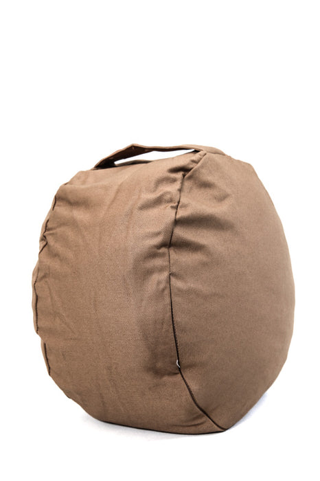 Meditation cushion brown 30 x 30 x 15 cm
