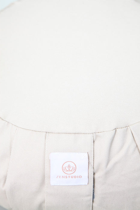 Meditation cushion beige 30 x 30 x 15 cm