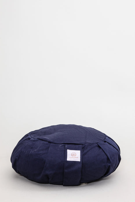 Meditation cushion dark blue 30 x 30 x 15 cm