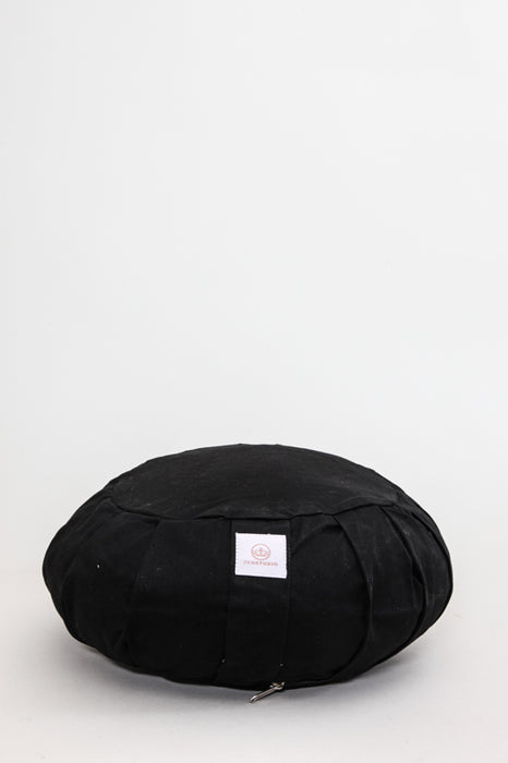 Meditation cushion black 30 x 30 x 15 cm