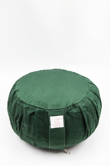 meditation cushion dark green 30x30x15cm