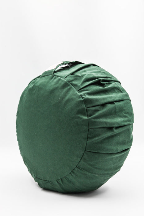 meditation cushion dark green 30x30x15cm