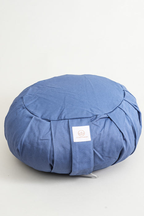 Coussin de méditation côtés arrondis lilas 30x30x15cm