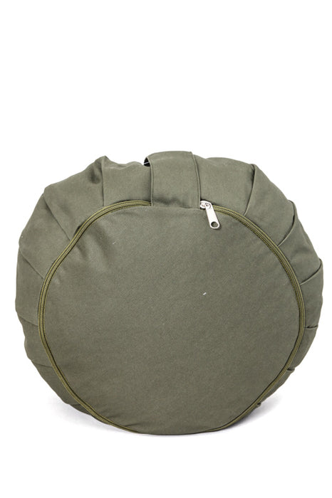 Meditation cushion khaki 30 x 30 x 15 cm
