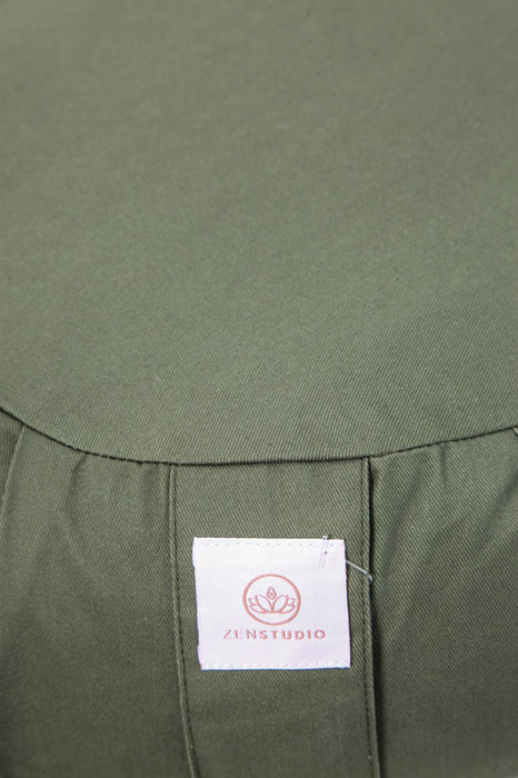 Meditation cushion khaki 30 x 30 x 15 cm