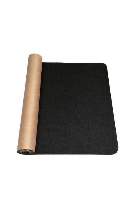Yogamatte bedruckt Lebensblume natur