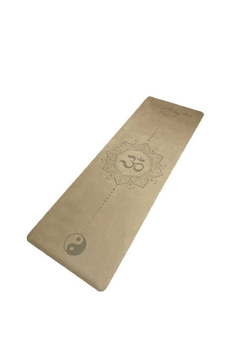 Yogamatte bedruckt OM/Yin Yang khaki