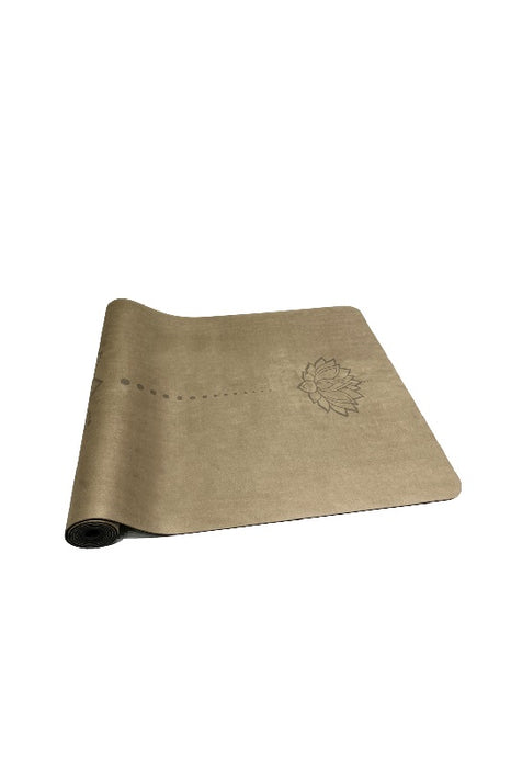 Yogamatte bedruckt OM/Yin Yang khaki