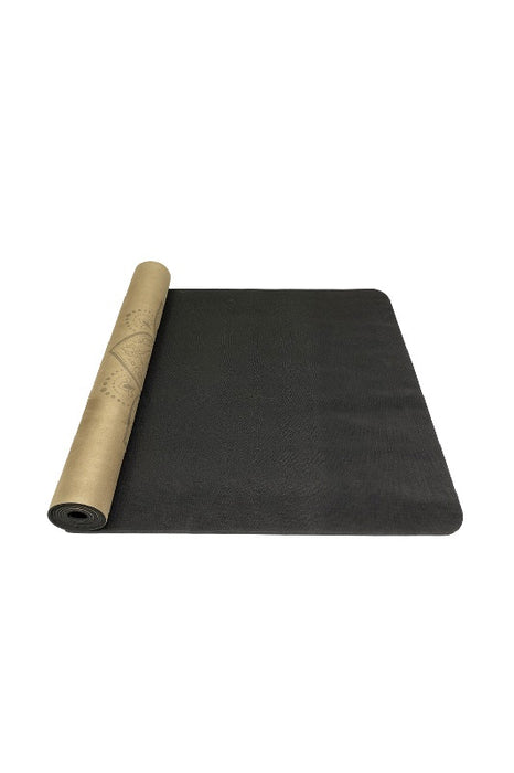 Yogamatte bedruckt OM/Yin Yang khaki
