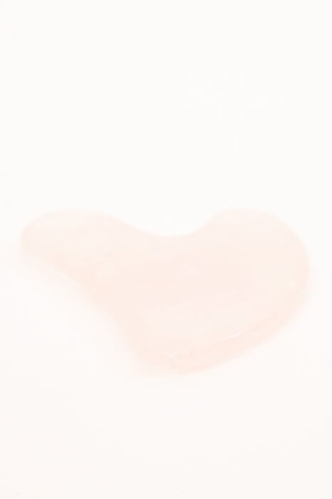 Gua Sha massage stone rose quartz