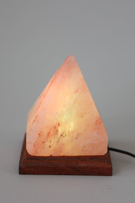 Salzsteinlampe Pyramide USB
