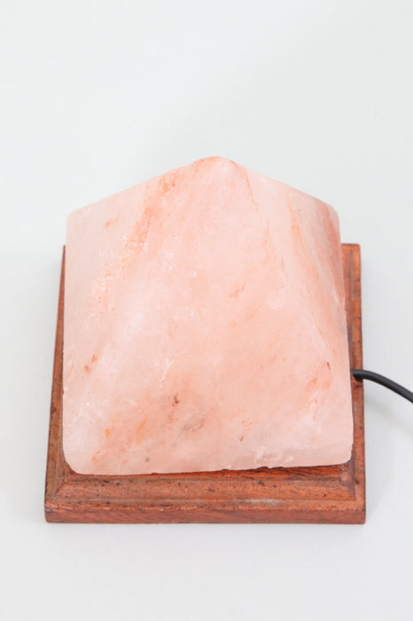 Salzsteinlampe Pyramide USB