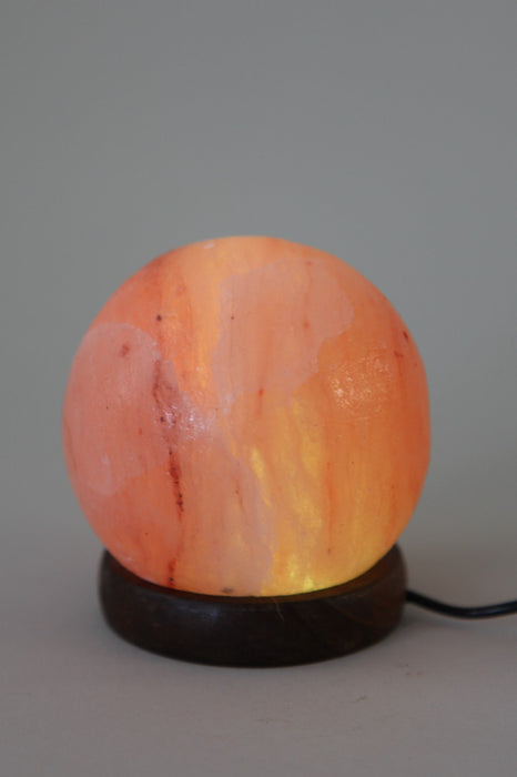 Salzsteinlampe Ball USB