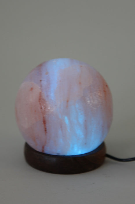 Salzsteinlampe Ball USB