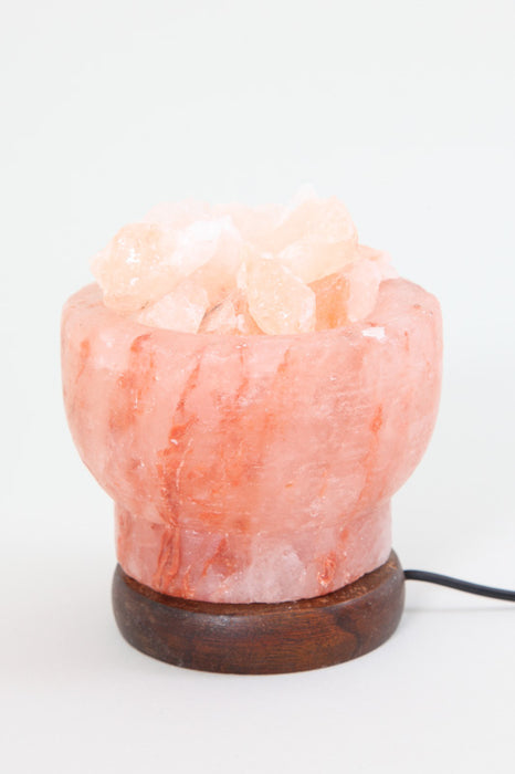 Salt Stone Lamp Bowl USB