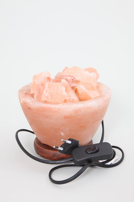 Salzsteinlampe Bowl