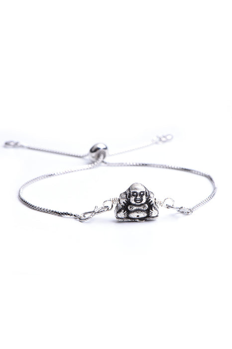 Bracelet avec pendentif Bouddha, réglable