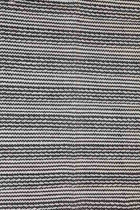 Carpet cotton black/natural 90x150 cm