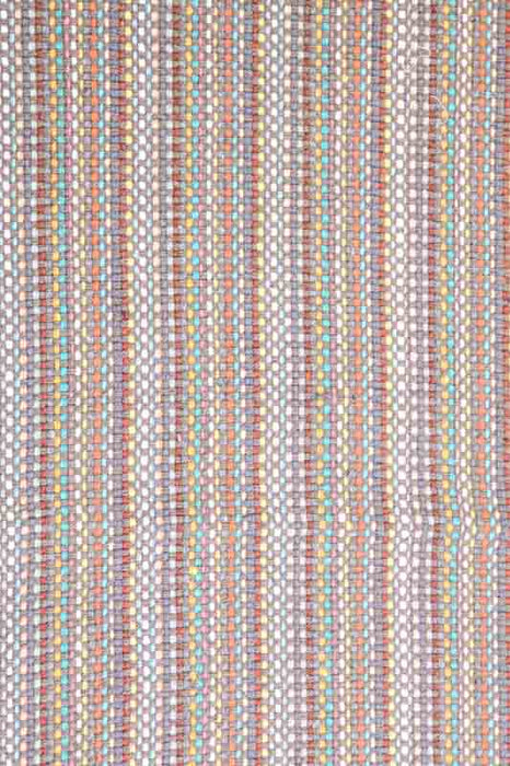 Carpet cotton grey/multicolor 45 x 85 cm