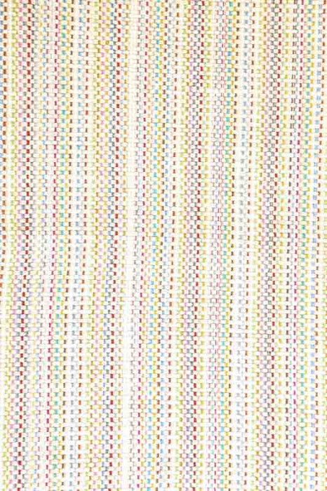 Tapis coton jaune clair/beige/multicolore 45 x 85 cm