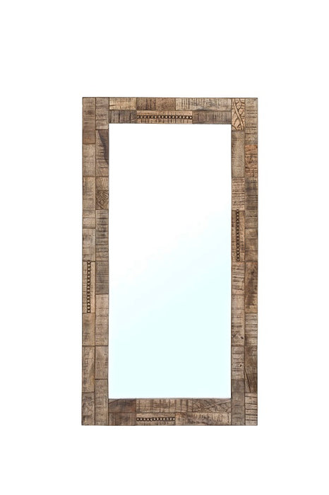 Mirror mango wood 150x3x80cm