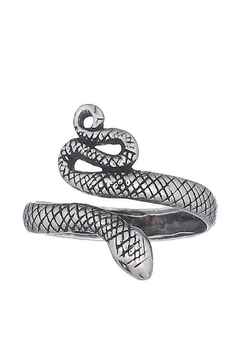 Bague serpent en argent