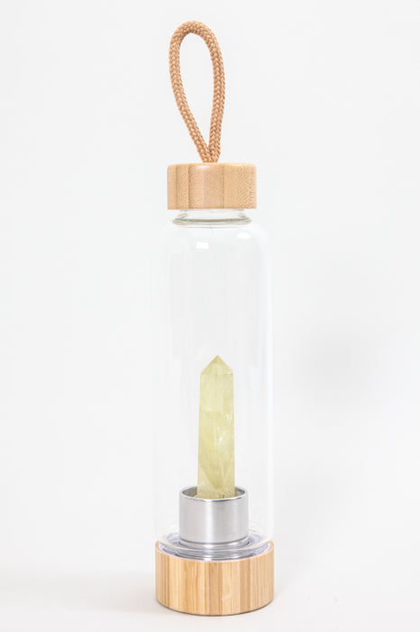 Bottle Gemstone Obelisk Citrine