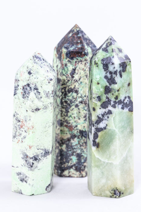 Gemstone Point Xiuyan Jade