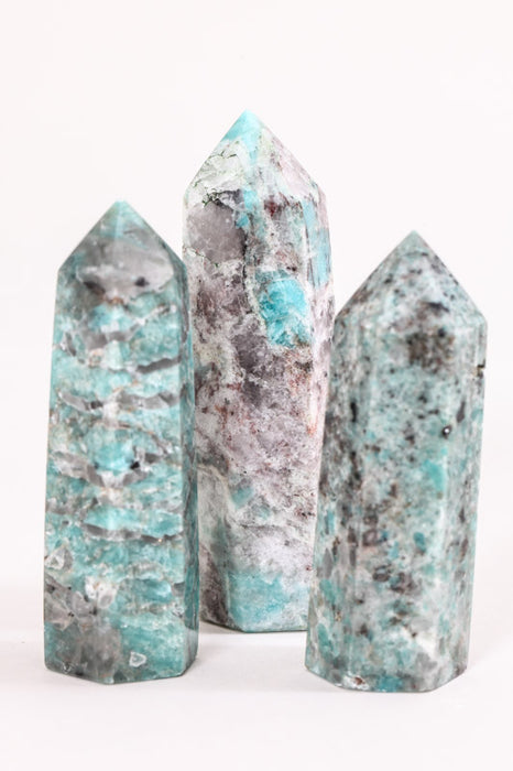 Gemstone Point Amazonite