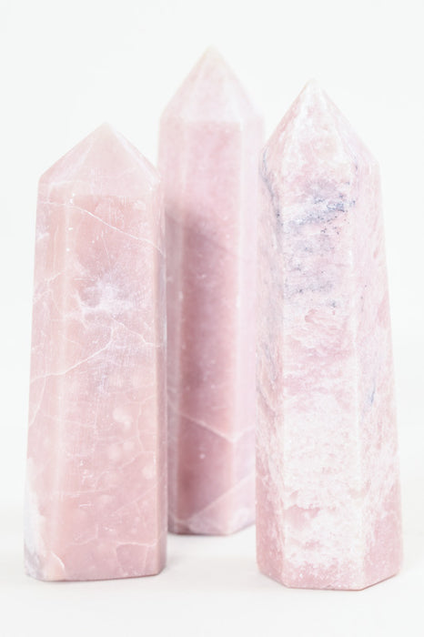 Edelsteinspitze pinker Opal