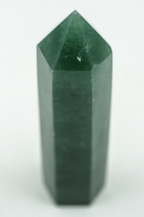 Agate mousse à pointe de pierre précieuse