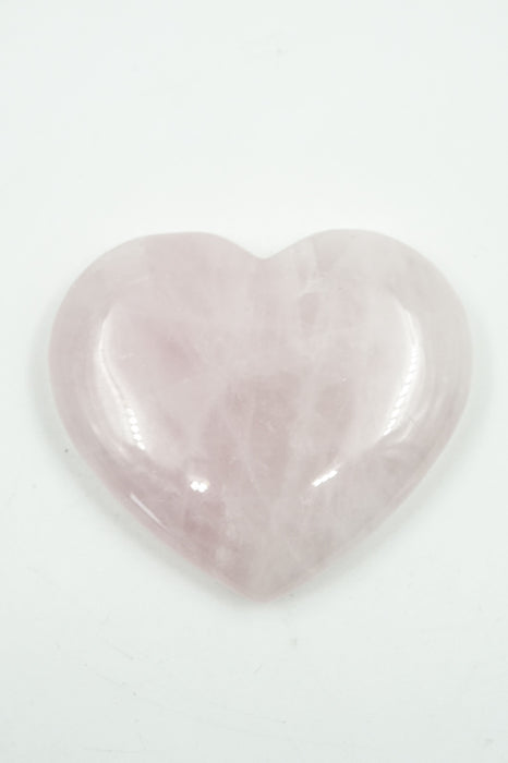 Lucky Stone Heart Rose Quartz