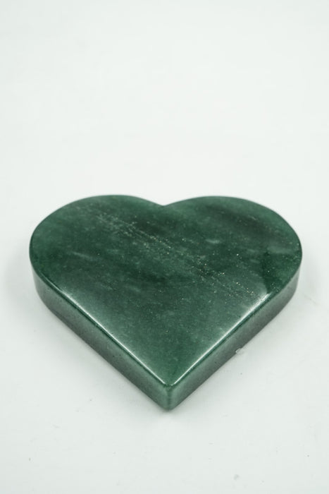 Glücksstein Herz grüner Aventurin