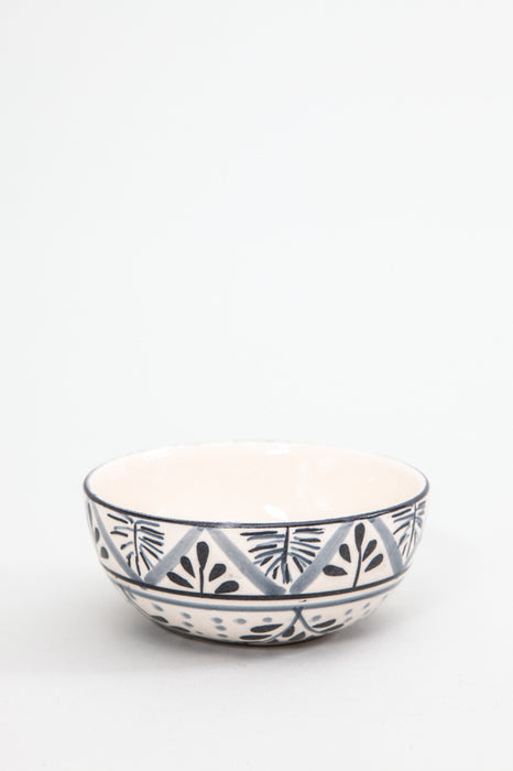 Ceramic bowl hand painted Katori 10 x 4 cm