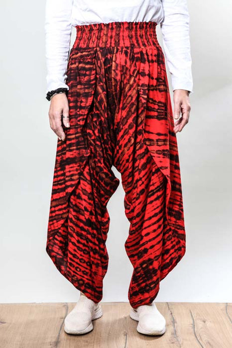 Pants open at the side Bali Batik assorted - One Size