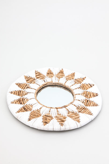 Miroir rond décoré 40 cm