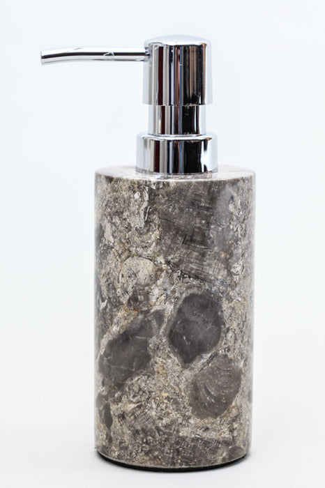 Soap dispenser marble brown