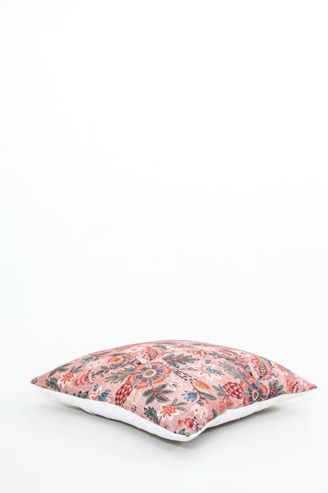 Decorative cushion floral pattern 45 x 45 cm