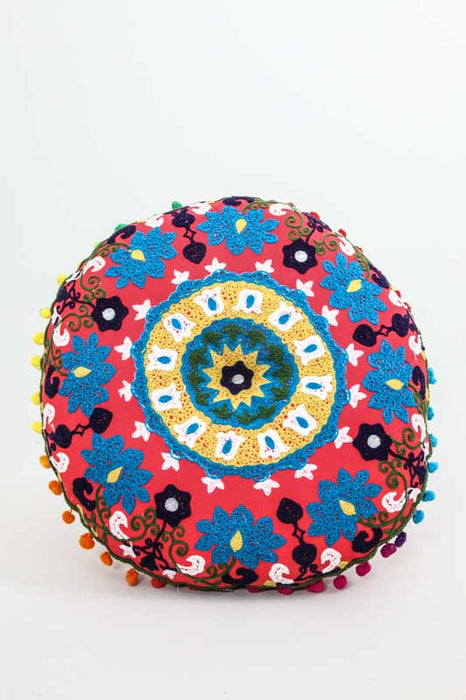 Cushion round assorted 40 x 40 cm