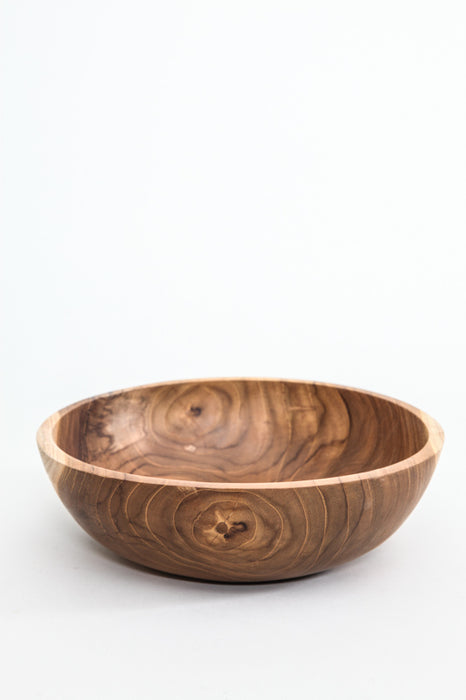 Teak bowl 25 cm