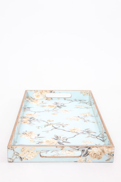 Serving tray decorated 38 x 2 x 3.75 cm