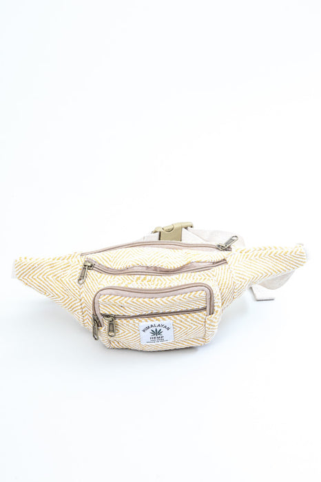 Hemp bum bag yellow