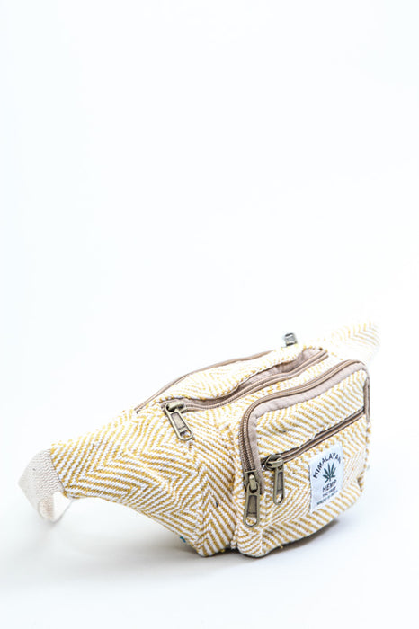 Hemp bum bag yellow